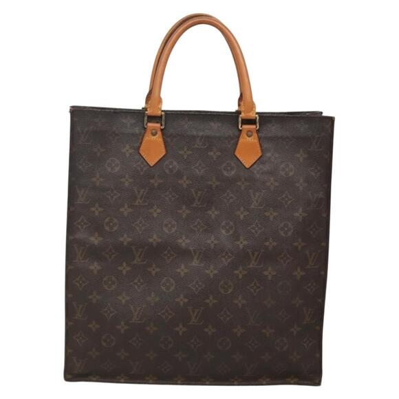 LOUIS VUITTON Monogram Sac Plat Hand Bag M51140 - Picture 3 of 12